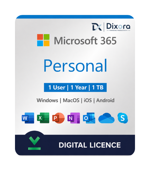 MS Office 365 Personal Retail | 1TB OneDrive | Subscription | WinOS/MacOS